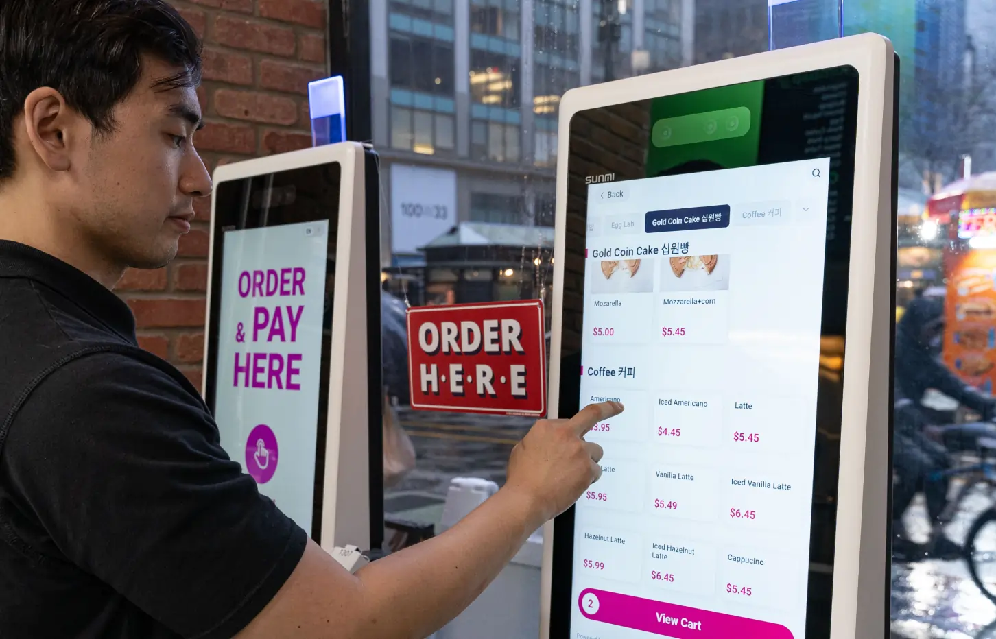 QSR workflow dashboard